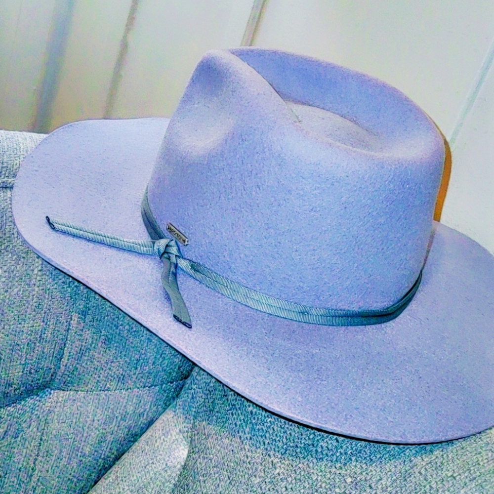 LT GREY FEDORA